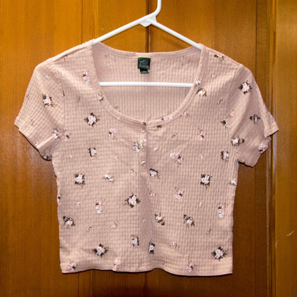 Super Cute Crop T Like New, Size L